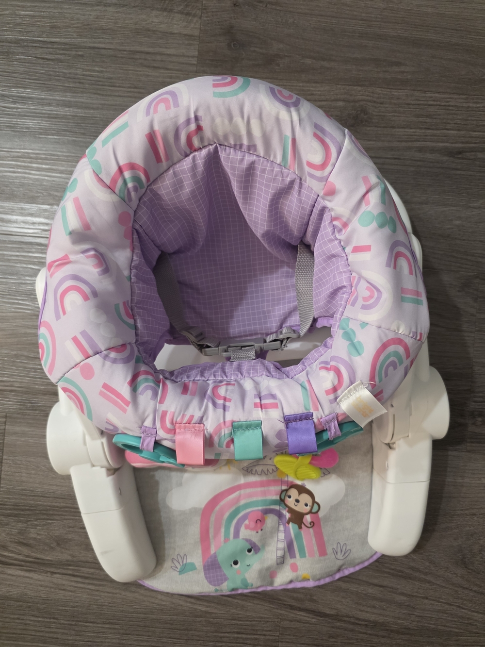 Learn-To-Sit Lilac Rainbow Activity Seat for Kids